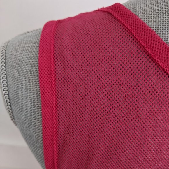 [Adidas] Mesh Jersey Racerback Tank - L - Picture 4 of 5